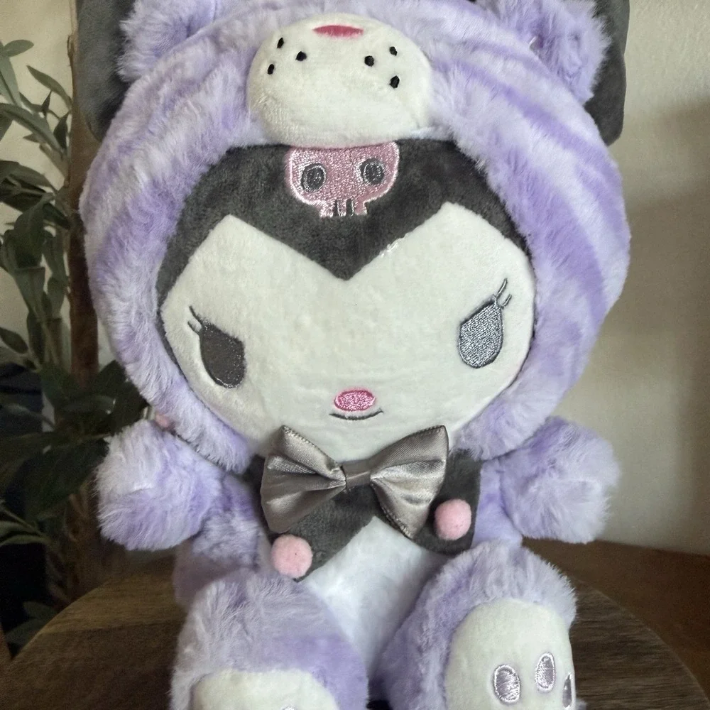 Hello Kitty - Kuromi‎ Tiger Tiger Transformation Plushie NEW Kiti Howaito Plush